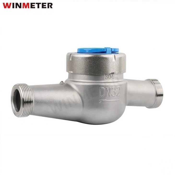 Wet Dial Stainless Steel Rotary Multi Jet Water Meter factory